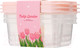 Миниатюра изображения товара Набор контейнеров Miniso Tulip Garden Collection 0433 (3шт)