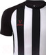 Миниатюра изображения товара Футболка игровая футбольная Jogel Camp Striped Jersey / JC1ST0121.00-K (YS, белый/черный)