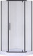 Миниатюра изображения товара Душевой уголок Saniteco SN-900BL-6 (90х90)