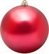 Миниатюра изображения товара Шар новогодний Neon-Night Шар 502-002 (красный глянцевый)