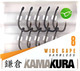 Миниатюра изображения товара Набор крючков рыболовных Korda Kamakura Wide Gape Barbless №8 без бородки / KAM04
