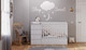 Миниатюра изображения товара Детская кровать-трансформер Polini Kids Simple 1902 / 0002793.9 (белый)