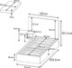Миниатюра изображения товара Детская кровать-трансформер Polini Kids Simple 1902 / 0002793.9 (белый)