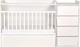 Миниатюра изображения товара Детская кровать-трансформер Polini Kids Simple 1902 / 0002793.9 (белый)