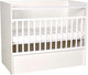 Миниатюра изображения товара Детская кровать-трансформер Polini Kids Simple 1902 / 0002793.9 (белый)