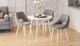 Миниатюра изображения товара Обеденный стол Polini Kids Home London / 0002780.48 (белый/белый)