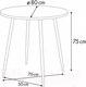 Миниатюра изображения товара Обеденный стол Polini Kids Home London / 0002780.49 (серый/белый)