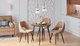 Миниатюра изображения товара Обеденный стол Polini Kids Home London / 0002780.52 (дуб крафт/черный)