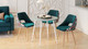 Миниатюра изображения товара Обеденный стол Polini Kids Home London / 0002780.49 (серый/белый)