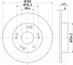 Миниатюра изображения товара Тормозной диск Nisshinbo ND8010K