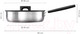 Миниатюра изображения товара Сковорода Fiskars Hard Face Steel 1052248