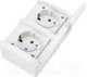 Миниатюра изображения товара Блок розеточный Kranz Industrial KR-78-0805 (белый)