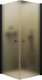 Миниатюра изображения товара Душевой уголок MaybahGlass MGY-1294-6 (сатин стекло/черный)