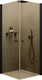 Миниатюра изображения товара Душевой уголок MaybahGlass MGY-1297-6 (бронзовое стекло/черный)