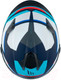 Миниатюра изображения товара Мотошлем MT Helmets Targo S Kay (M, матовый синий/белый)