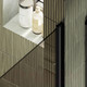 Миниатюра изображения товара Душевая дверь MaybahGlass 60x198 / MGD-798-6 (бронзовое стекло/черный)