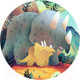 Миниатюра изображения товара Пазл Djeco Динозавр Тео / DJ07284