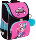 Миниатюра изображения товара Школьный рюкзак Grizzly RAm-484-6 (черный/розовый)