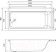 Миниатюра изображения товара Ванна акриловая Lauter Seraphina 170x80 / 2112170L