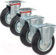 Миниатюра изображения товара Комплект колес для тележки складской Стелла-техник 4001-4002-160K4 (4шт)