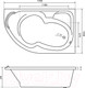 Миниатюра изображения товара Ванна акриловая Lauter Geneva 170x105 / 2103170R