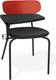 Миниатюра изображения товара Стул офисный Sheffilton SHT-S85М-RD-2 (черный/красный/черный муар)