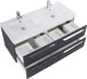 Миниатюра изображения товара Тумба под умывальник Cezares DUET-N-1200-4C-SO-2-GR-P