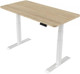 Миниатюра изображения товара Стол с подъемным механизмом Smartstol Pro 140x80x1.8 (белый/дуб феррара)