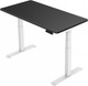 Миниатюра изображения товара Стол с подъемным механизмом Smartstol Pro 140x80x1.8 (белый/черный)