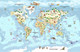 Миниатюра изображения товара Фотообои листовые Citydecor Детская Карта мира 343 (400x260см)