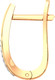 Миниатюра изображения товара Серьги из розового золота ZORKA 3101423.14K.R.ZZ (с фианитами)