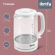 Миниатюра изображения товара Электрочайник Domfy DSW-EK304 (белый корпус)