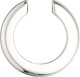 Миниатюра изображения товара Моносерьга из серебра ZORKA 0300371