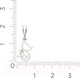 Миниатюра изображения товара Подвеска из серебра ZORKA 0440387 (с фианитом)