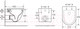 Миниатюра изображения товара Унитаз подвесной D&K Matrix DT1396016 (белый, сиденье микролифт)