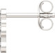 Миниатюра изображения товара Серьги из серебра ZORKA 0300509