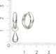 Миниатюра изображения товара Серьги из серебра ZORKA 0300420 