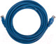 Миниатюра изображения товара Кабель Rexant U/UTP CAT 6 RJ45-RJ45 26AWG LSZH / 02-0294-5 (5м,синий)