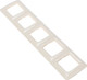 Миниатюра изображения товара Рамка для выключателей и розеток Kranz KR-78-0259 (бежевый)