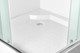 Миниатюра изображения товара Душевой уголок Saniteco SN-802W (80x80)