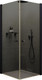 Миниатюра изображения товара Душевой уголок MaybahGlass MGY-1300-6 (графитовое стекло/черный)