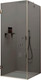Миниатюра изображения товара Душевой уголок MaybahGlass MGY-1309-4 (графитовое стекло/хром глянцевый)