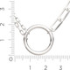 Миниатюра изображения товара Колье из серебра ZORKA 0540071 (38см)