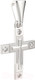 Миниатюра изображения товара Крестик из серебра ZORKA 0440318.ZZ.REL (с фианитом)