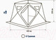 Миниатюра изображения товара Палатка Higashi Winter Camo Yurta / 04140