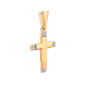 Миниатюра изображения товара Крестик из розового золота ZORKA 440528.14K.R (с фианитом)
