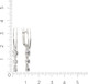 Миниатюра изображения товара Серьги из серебра ZORKA 0310960.ZZ (с фианитами)