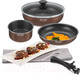 Миниатюра изображения товара Набор кухонной посуды Rondell RDA-1789 (16см+20см+26см+28см+съемная ручка)