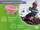Миниатюра изображения товара Дорожный горшок ROXY-KIDS HandyPotty / HP-255BP (бежевый/розовый)