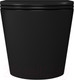 Миниатюра изображения товара Унитаз подвесной D&K Venice DT1026025 (черный, сиденье микролифт)